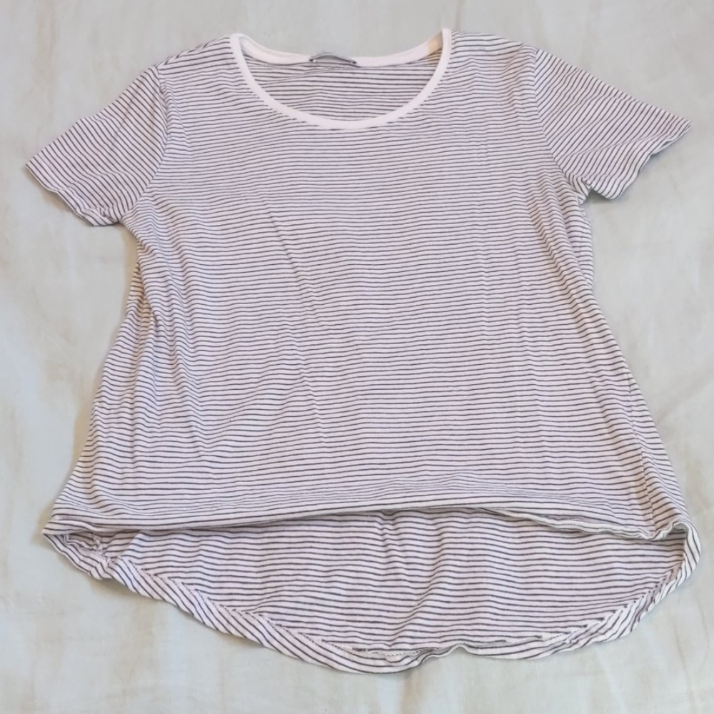 ❌Zara basic striped tee❌
